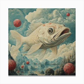 Fish In The Sky 1 Canvas Print