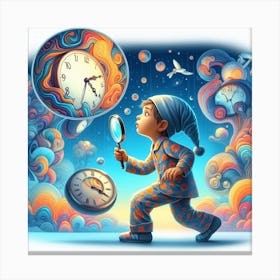 Dreaming Child Canvas Print