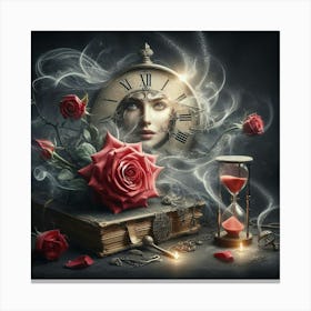 Hourglass Canvas Print