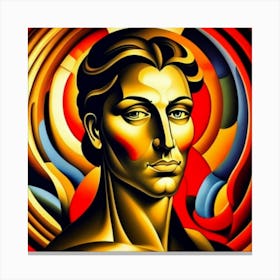 Golden Man Canvas Print