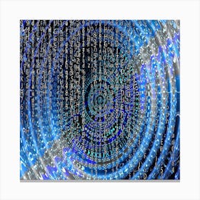 Matrix Technology Data Digital 2 Canvas Print