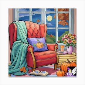 Autumn Scene Canvas Print