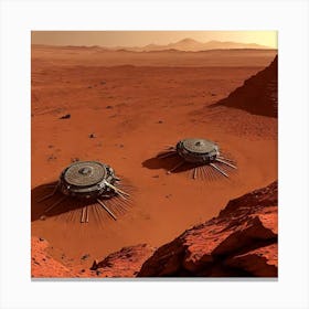 The Martians Canvas Print