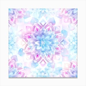 Seamless Floral Pattern 3 Canvas Print