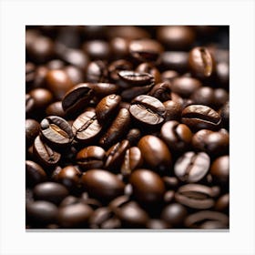 Coffee Beans 120 Canvas Print