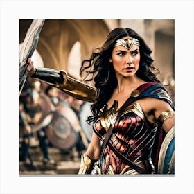 Wonder Woman 1 Canvas Print