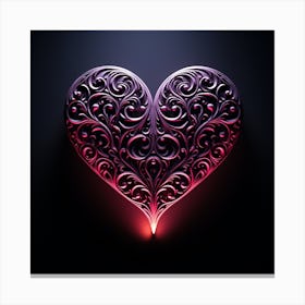 Love Neon (17) Canvas Print