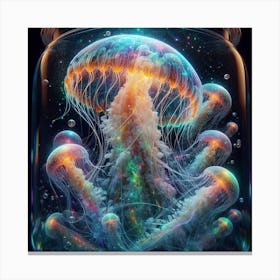 Jellyfish 1 Canvas Print