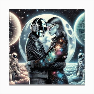 Daft Punk print by 2ToastDesign