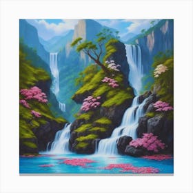 Waterfall 2 Canvas Print