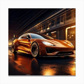 Firefly Sport Car 11424 (5) Canvas Print