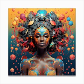 Afrofuturism 6 Canvas Print