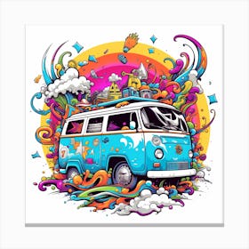 Vw Bus 1 Canvas Print