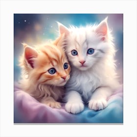 cute kitten 1 Canvas Print