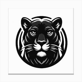 Panther Logo Canvas Print