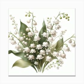 Lilies of the Valley 5 Canvas Print