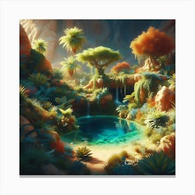 Desert Landscape 8 Canvas Print