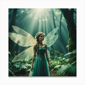 Fairy of the woods 1 Canvas Print