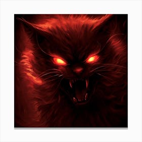 Red Cat Canvas Print