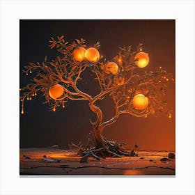 Orange Tree 2 Canvas Print