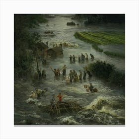 'The Flood' Canvas Print