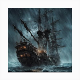 GhostShip Canvas Print