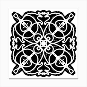 Lace Pattern Canvas Print