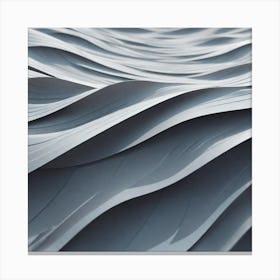 Abstract Wave Canvas Print