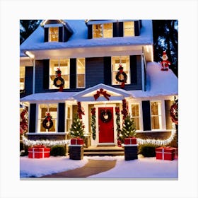 Christmas Decorations 2 Canvas Print