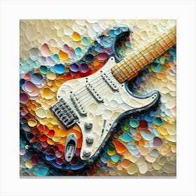 Guitar Painting 1 Canvas Print