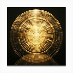 Golden Light Canvas Print