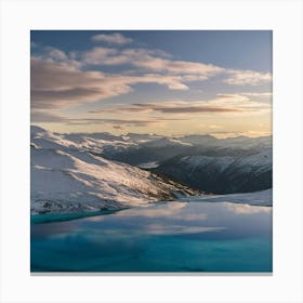 Norwegian Fjords Canvas Print