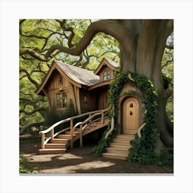 Fairy House Canvas Print