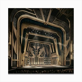 Stage At The Opera 1 Canvas Print