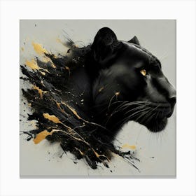 Black Panther 15 Canvas Print