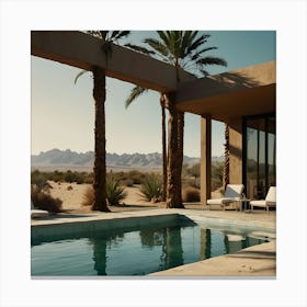 California Desert Canvas Print