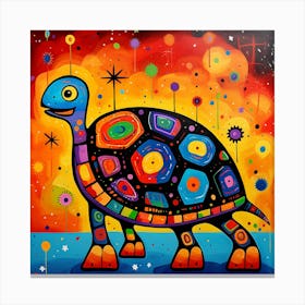 Turtle In The Sky 1 Canvas Print