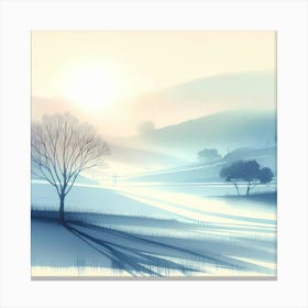 Landscape Painting 73 Canvas Print