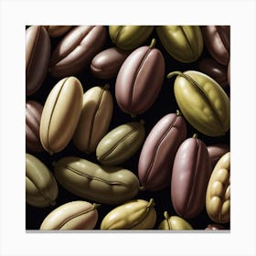 Coffee Beans 360 Canvas Print