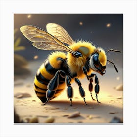 Bee Bee Canvas Print