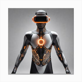 Futuristic Man 116 Canvas Print