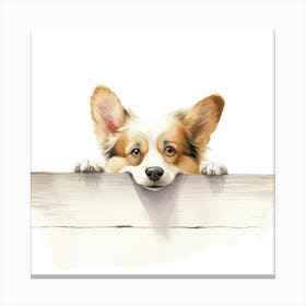 Pembrokeshire Corgi 6 Canvas Print