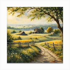 Country Road 11 Canvas Print