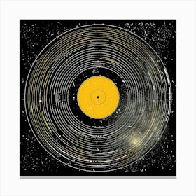 Vinyl Record 4 Canvas Print