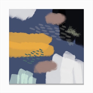 The Deep Blue World Canvas Print