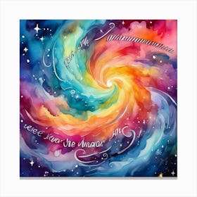 Universe Is Yours Canvas Print