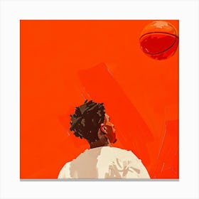 Basketball Player 8 Canvas Print