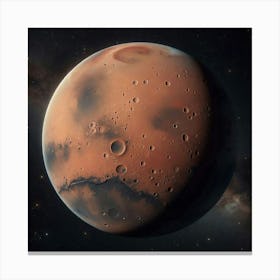 Mars for a new life Canvas Print