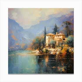 Lake Como Lullaby Canvas Print