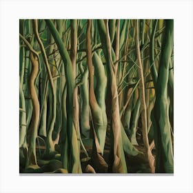 Forest Of Trees 4 Canvas Print